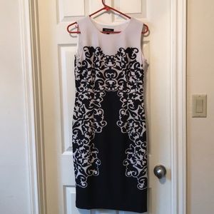 Black and white Nine West dress